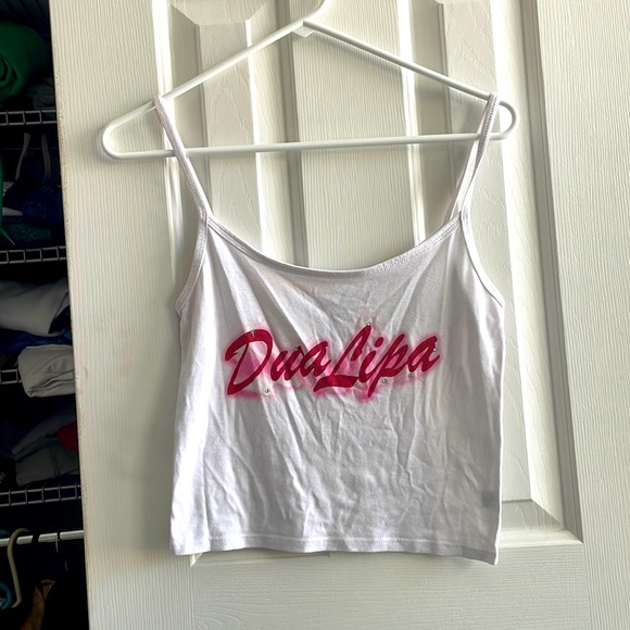 Electric Monochrome - Inspired By Dua Lipa - Sustainably Made Tank Top main image 1